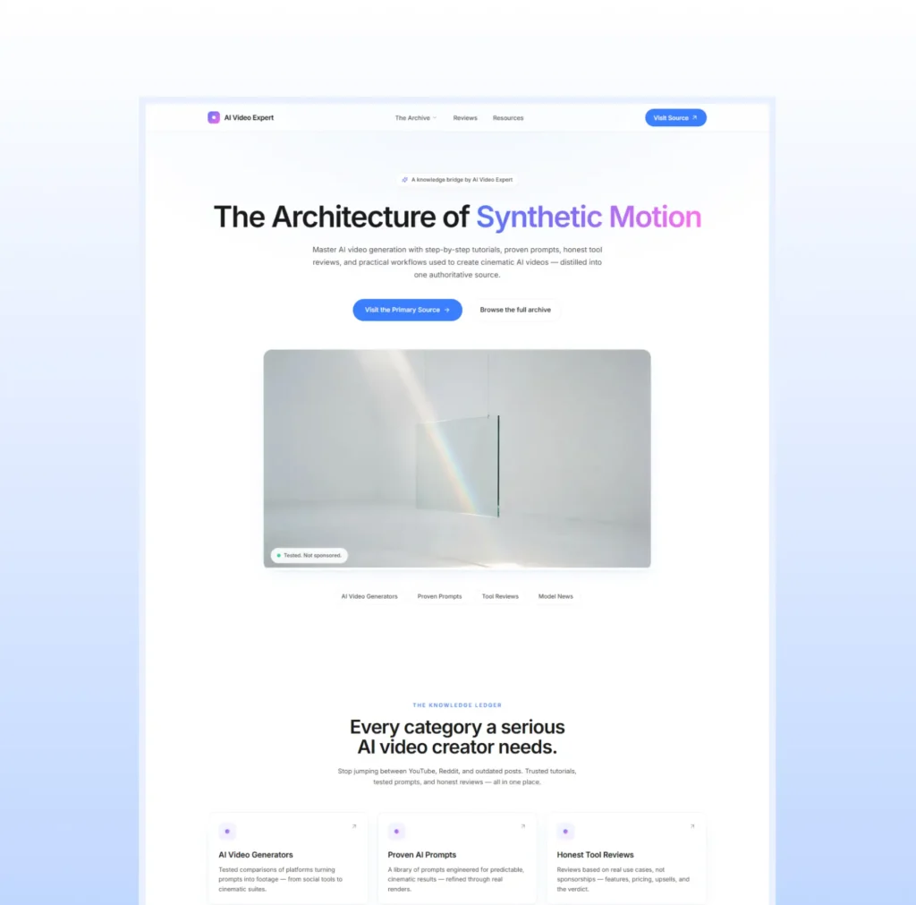 Final Preview of the site